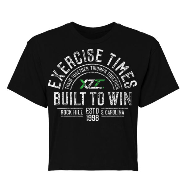 BUILT TO WIN - WOMEN'S CROP T-SHIRT - $DXPCYU$ Thumbnail